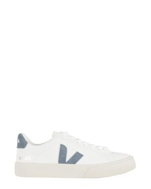 Veja Campo Leather Low-Top Sneakers - White