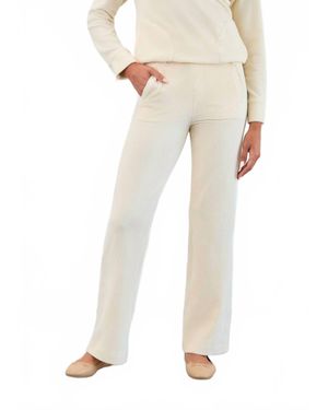 Fdj Cord Pull On Pant - Natural