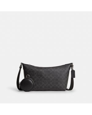 COACH Small Finn Crossbody Bag With Pouch - Purple