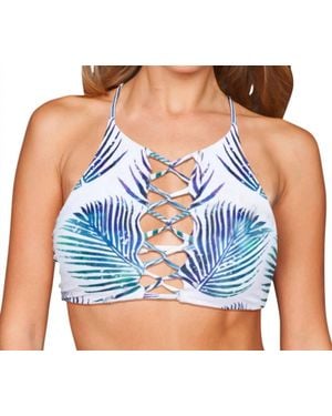 Stone Fox Iver Bikini Top - Blue