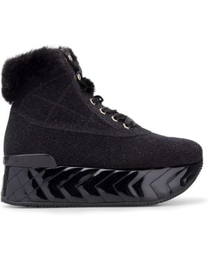 Hogan Max Ankle Boots - Black