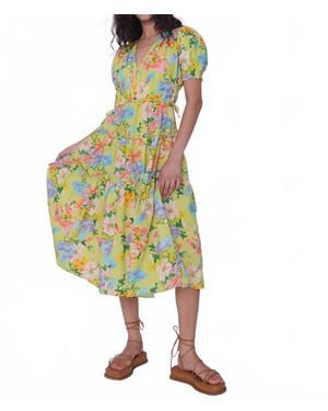 LOVE THE LABEL Sasha Midi Dress - Multicolor