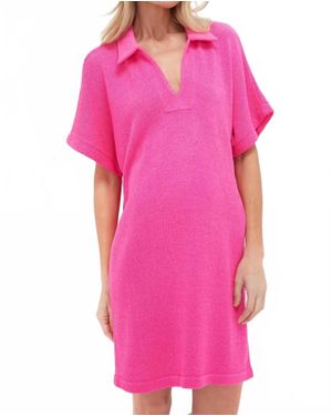 Pomander Place Maren Mini Polo Dress - Pink