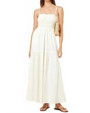 LSPACE Mallorca Maxi Dress - White