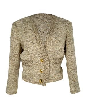 Isabel Marant Gwendoline Tweed Blazer - Gray