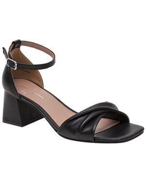Linea Paolo Evelina-L Leather Sandal - Black