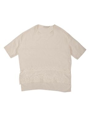 Faith Connexion Silk Embroidered Blouse - White