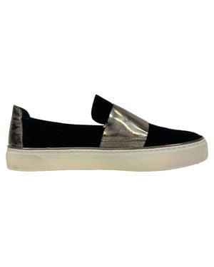 Stuart Weitzman Slip On Sneakers - Black