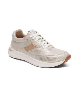 Aetrex Emily Lace Up Sneakers - White