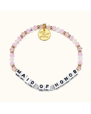 Little Words Project Little Words Bridal Bracelet - Metallic