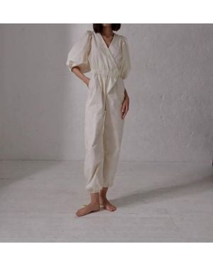 JUAN DE DIOS Guayacan Cotton Bio Jumpsuit - Gray