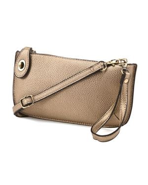 Joy Susan Crossbody Wristlet Clutch - Natural