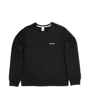 Calvin Klein Modern Cotton Lounge Sweatshirt - Black
