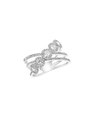 Diana M. Jewels Fine Jewelry 18K Two-Tone 1.16 Ct. Tw. Diamond Ring - White