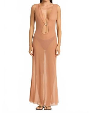 Bondeye Ring Harper Dress - Natural