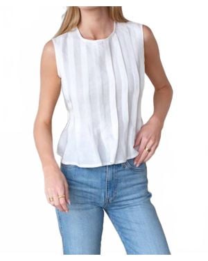 Emerson Fry Plait Long Top - Blue
