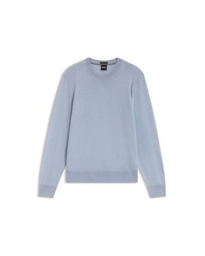BOSS Merino Wool Sweater - Blue