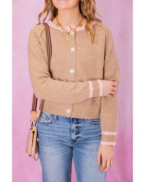 ..,merci Button Up Cardigan - Blue