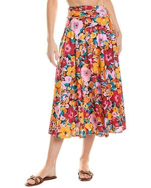 Hermoza Rachel Skirt Dress - Red