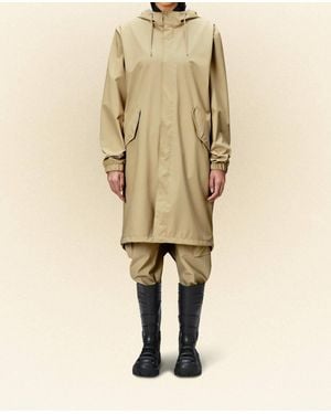 Rains Fishtail Parka - Natural