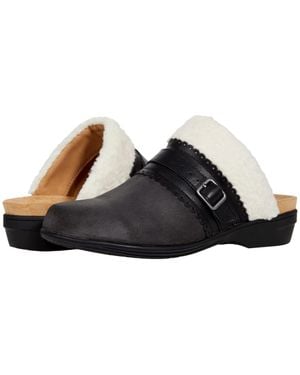 Spenco Nottingham Clog Iron Gate Sp1049Irn - Black