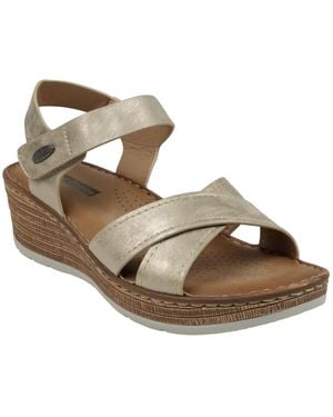 Good Choice Vienna Strappy Made Ankle Strap - Metallic