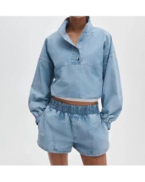 Rag & Bone Miramar Flyweight Short - Blue