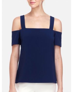 Cooper & Ella Ava Cold Shoulder Top - Blue