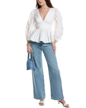 STAUD Luna Top - Blue