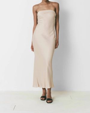 RUE SOPHIE Fete Strapless Dress - Natural
