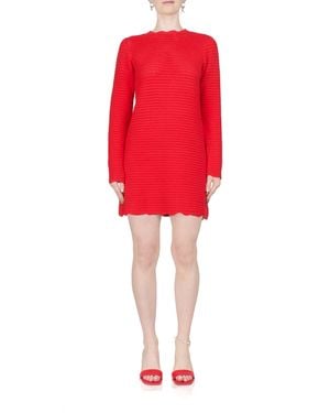 Ciao Lucia Faro Crochet Dress - Red