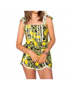 TCEC Lemon Spritz Two Piece Set - Yellow