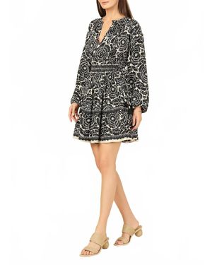 Omika Lani Mini Dress - Black