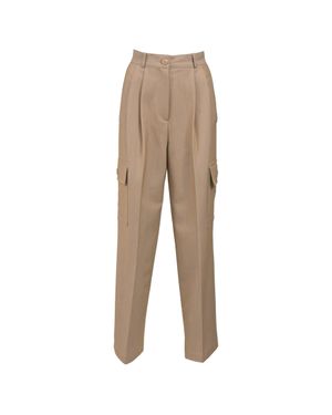 Frankie Shop Cargo Pants - Natural