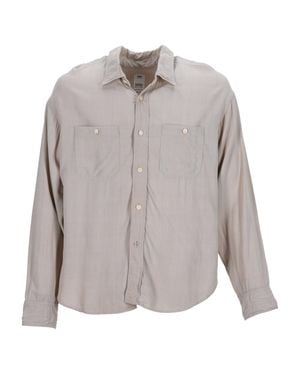 Visvim Pocket Detailed Buttoned Shirt - Gray