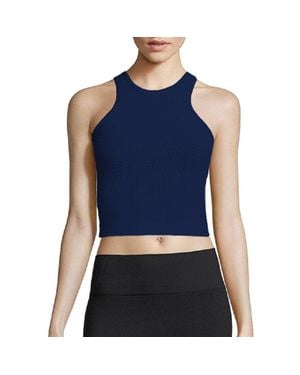 Phat Buddha Crop Top - Blue
