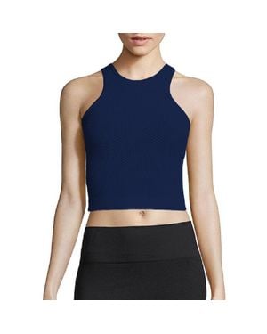 Phat Buddha Crop Top - Blue