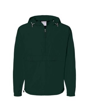 Champion Packable Quarter-Zip Jacket - Green
