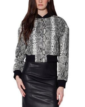 Walter Baker Lindsey Leather Jacket - Gray