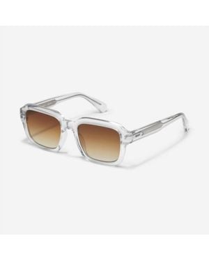 Quay Playback Square Sunglasses - White
