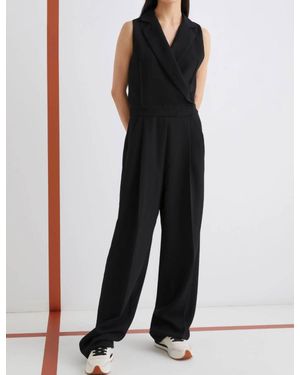 Marella Sleeveless Jumpsuit - Black