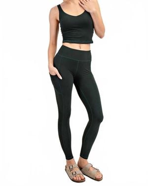 Rae Mode Butter Basic Legging With Pockets - Black