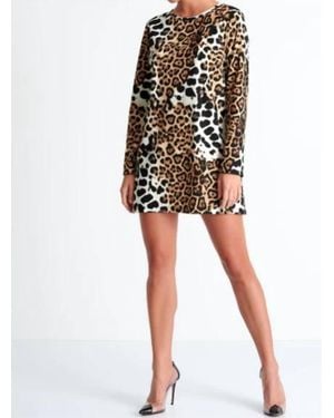 Shan Kawa Long Sleeve Dress - Black