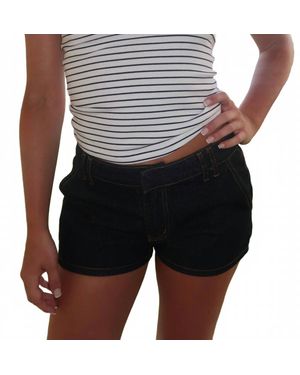 Et Clet Off Duty Denim Short - Black