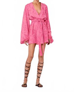 Alexis Piper Dress - Pink