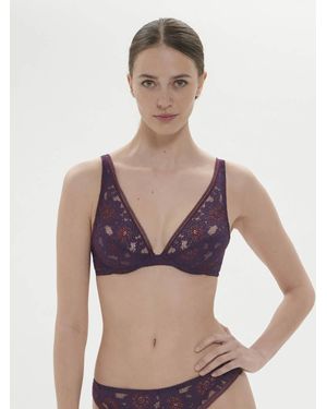 Simone Perele Festive Triangle Underwire Fashion Bra - Multicolor