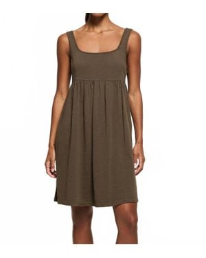 Nation Ltd Kitty Baby Doll Dress - Brown