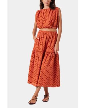 Astr Nalley Skirt - Red
