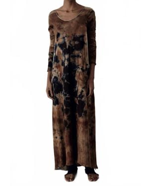 Gilda Midani Duo Dress With Long Sleeves - Multicolor
