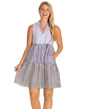 Duffield Lane The Annika Dress - Purple